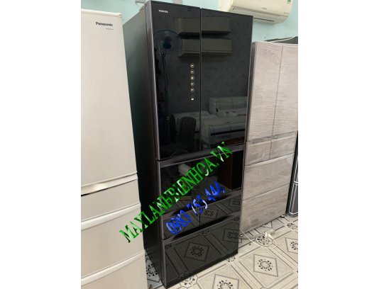 Tủ Lạnh Nội Địa Nhật Toshiba Gương inverter GR-F51FXV (ZT) ,510L