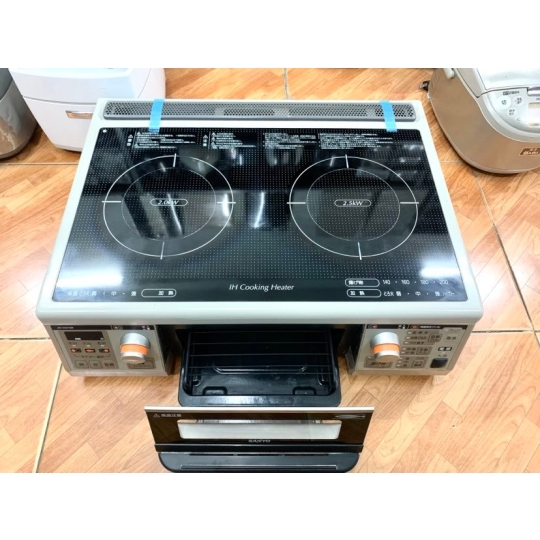 Bếp Từ Dương Nội Địa Nhật Sanyo inverter JIC-C221GR ( Có lò nướng )