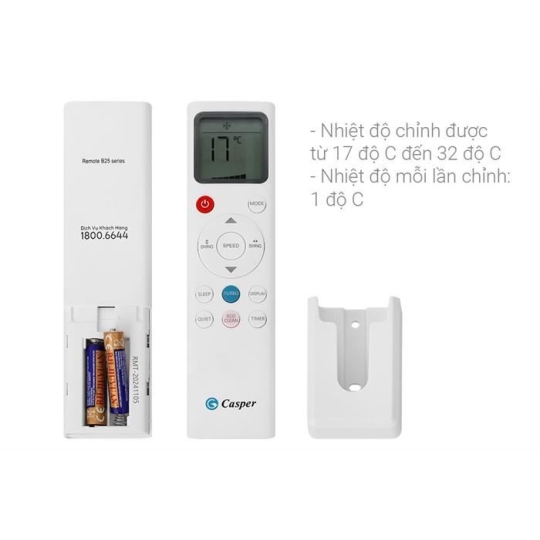 Máy lạnh Casper 1HP inverter GC-09IB36 mới 2025