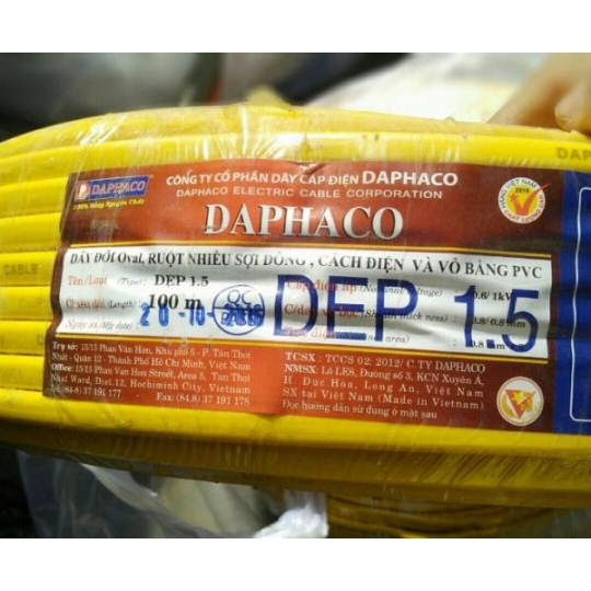 DÂY ĐIỆN DAPHACO 1.5 