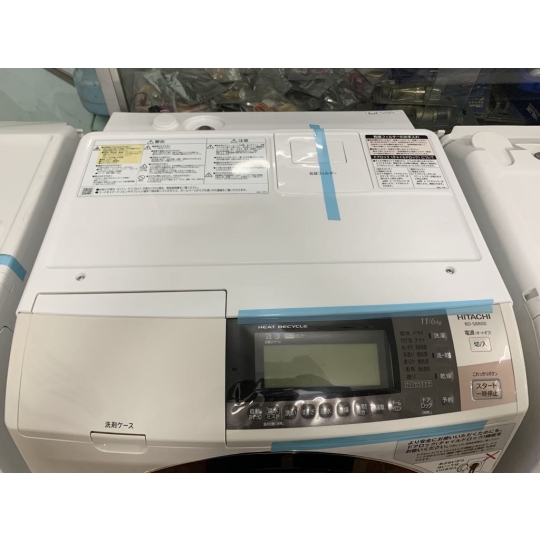Máy giặt Nội Địa Nhật inverter Hitachi BD-S8800L ,11KG