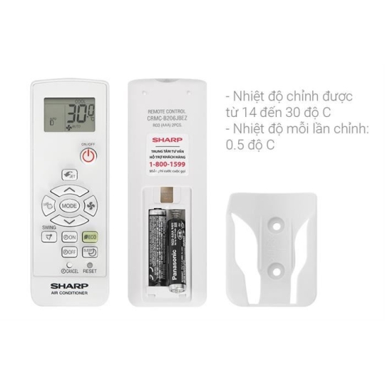 Máy lạnh Sharp 1HP inverter AH-X10CEWC mới 2025